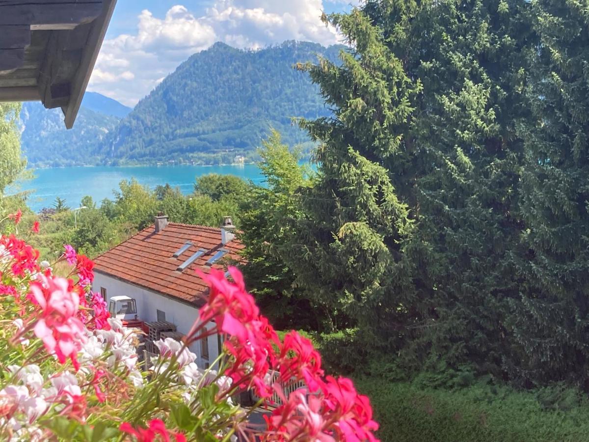 Ferienwohnung Mit Seeblick, Unterach Am Attersse Unterach am Attersee Kültér fotó